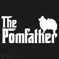 Mens Funny Pomeranian Father Dad The Pom Father Dog Lover TShirt Kids Sweatshirt thumb 2