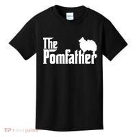 Mens Funny Pomeranian Father Dad The Pom Father Dog Lover TShirt Kids T-Shirt thumb 0