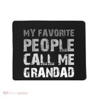 My Favorite People Call Me Grandad Grandpa Fathers Day Mousepad thumb 0