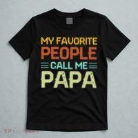 My Favorite People Call Me Papa Vintage T-Shirt thumb 5