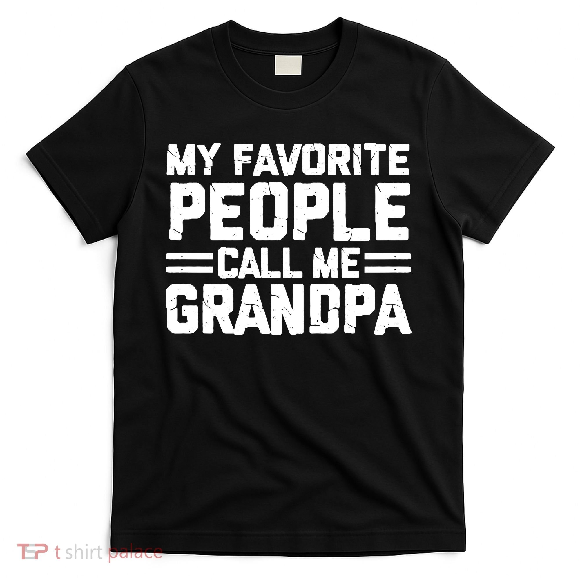 My Favorite People Call Me Grandpa Vintage T-Shirt