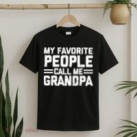 My Favorite People Call Me Grandpa Vintage T-Shirt thumb 2