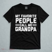 My Favorite People Call Me Grandpa Vintage T-Shirt thumb 5