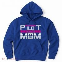 My Favorite Pilot Calls Me Mom To The Mars With Rocket Gift Hoodie thumb 0