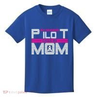 My Favorite Pilot Calls Me Mom To The Mars With Rocket Gift Kids T-Shirt thumb 0