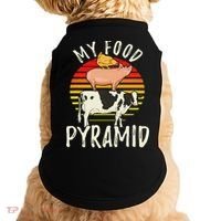 My Food Pyramid Meat Eater Carnivore Diet Food Nutrition Fun Doggie Tank thumb 0