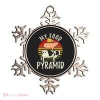 My Food Pyramid Meat Eater Carnivore Diet Food Nutrition Fun Ornament thumb 0