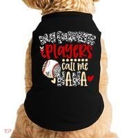 My Favorite Player Calls Me Nana Baseball Doggie Tank thumb 0
