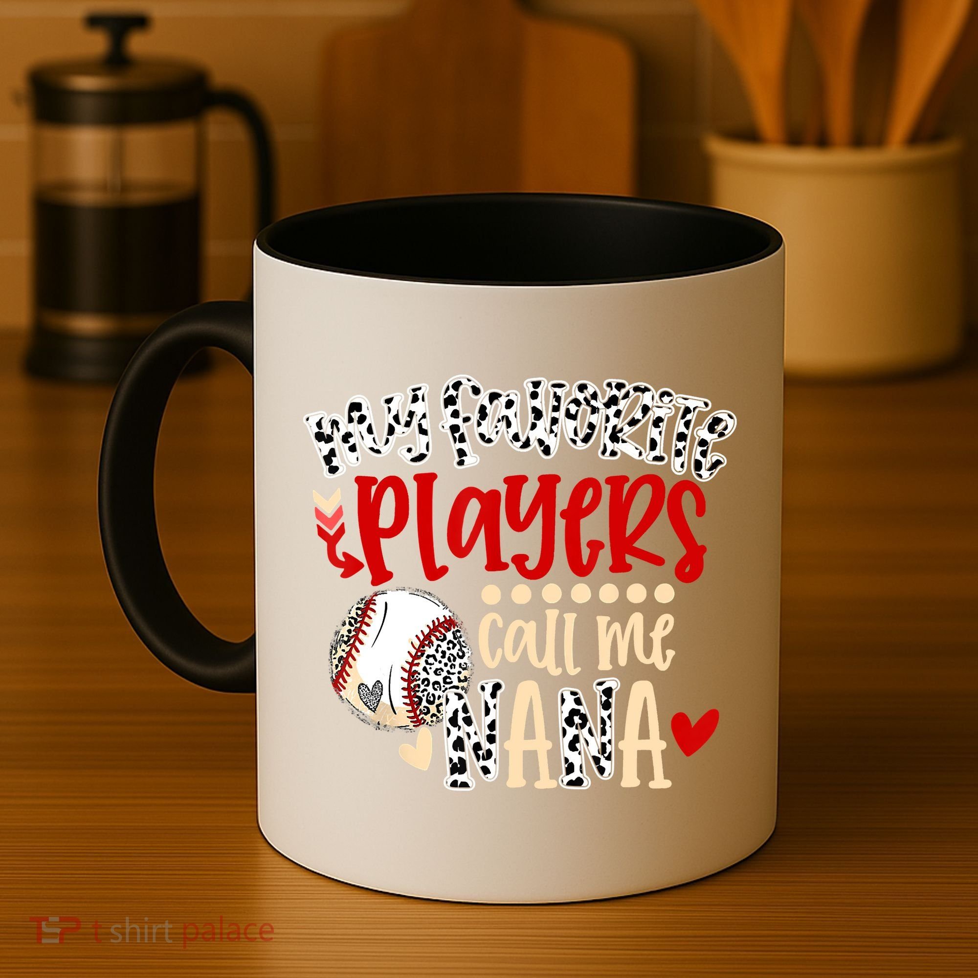 My Favorite Player Calls Me Nana Baseball Coffee Mug