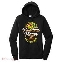 My Favorite Paintball Player Calls Me Mom Cute Gift Women's Hoodie thumb 0