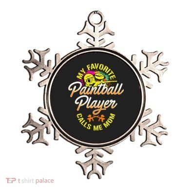My Favorite Paintball Player Calls Me Mom Cute Gift Ornament