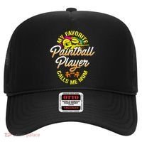 My Favorite Paintball Player Calls Me Mom Cute Gift Hat thumb 0