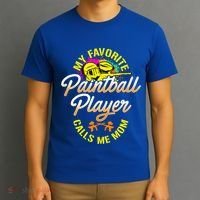 My Favorite Paintball Player Calls Me Mom Cute Gift T-Shirt thumb 3