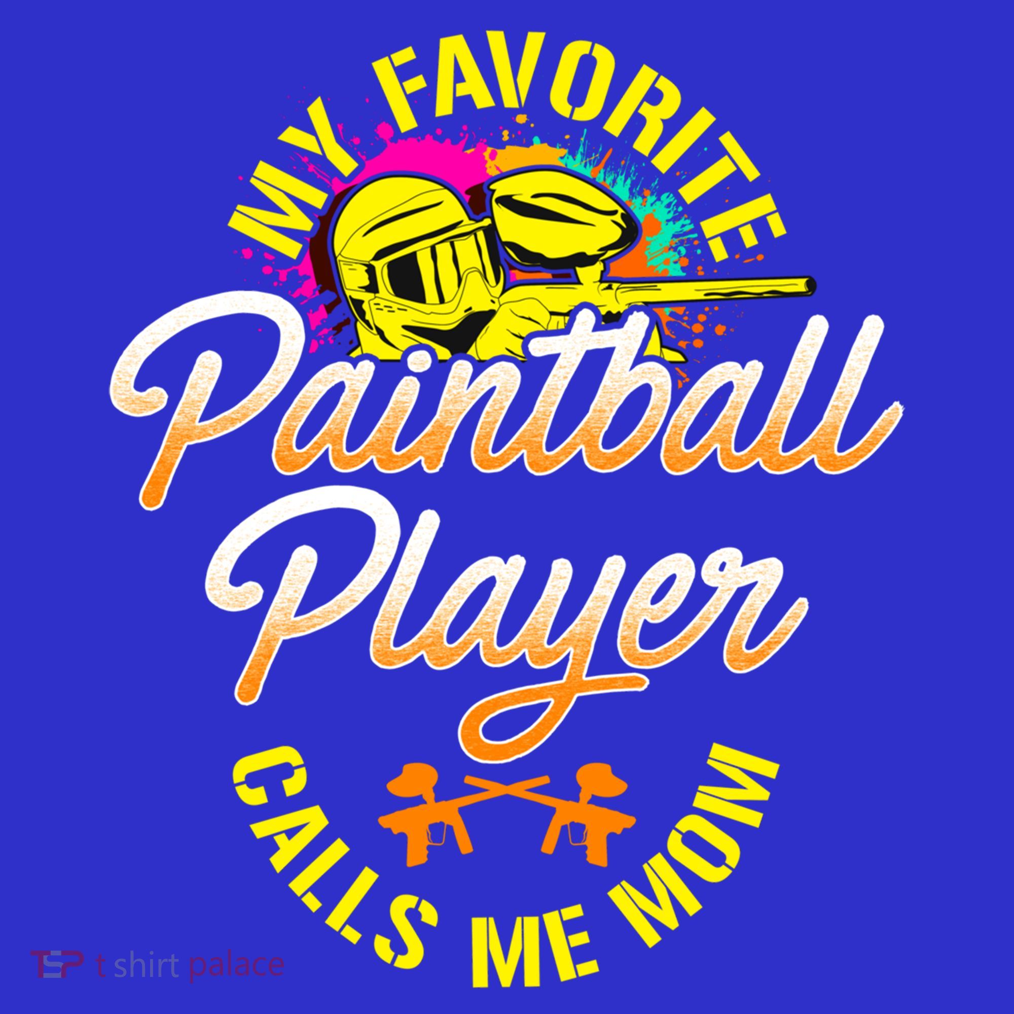 My Favorite Paintball Player Calls Me Mom Cute Gift Baby Bodysuit