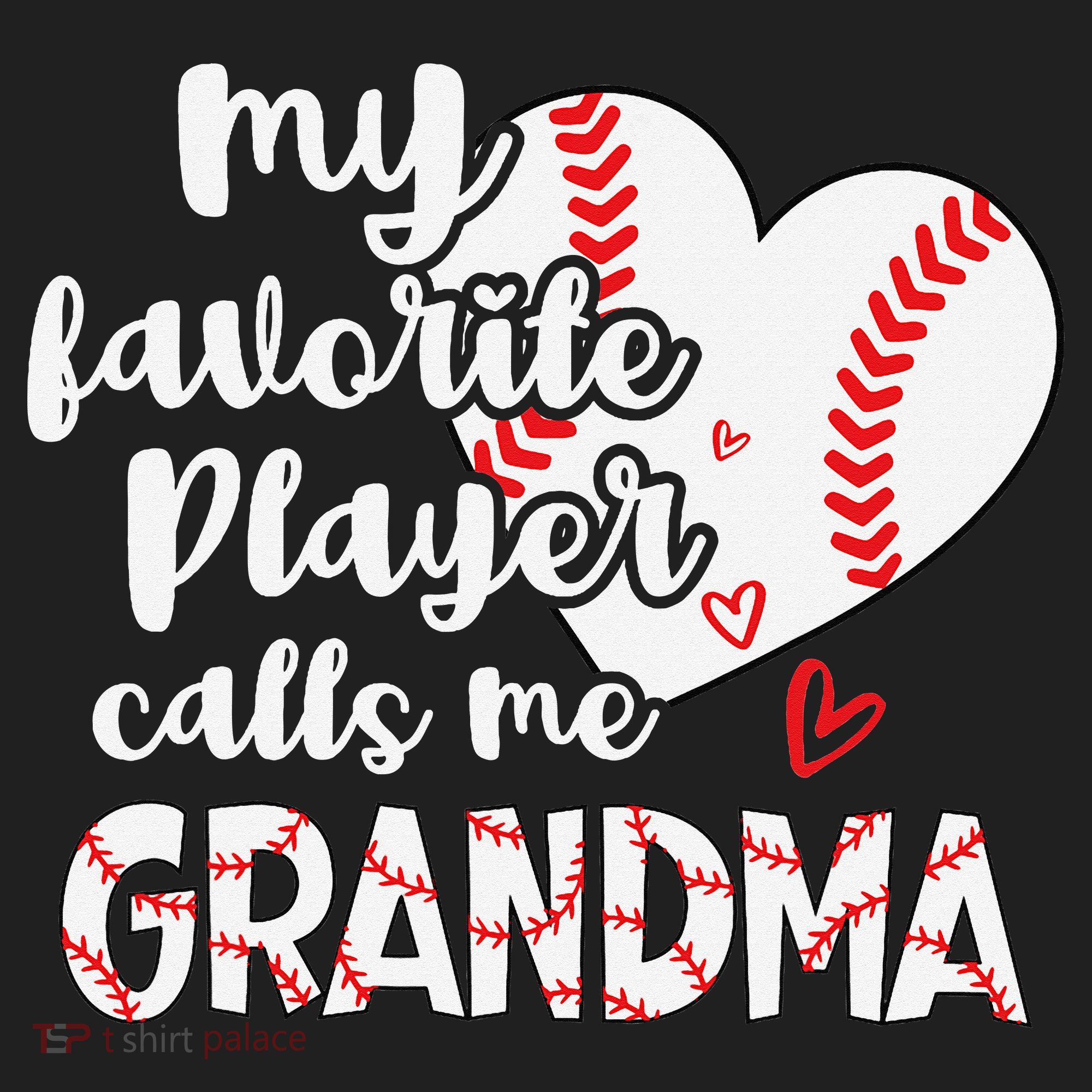 My Favorite Player Calls Me Grandma Funny Baseball Grandma Beanie