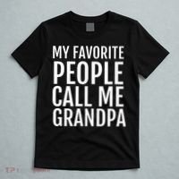 My Favorite People Call Me Grandpa T-Shirt thumb 5