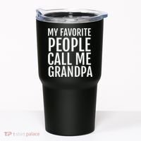 My Favorite People Call Me Grandpa Tumbler thumb 0