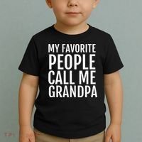 My Favorite People Call Me Grandpa Toddler T-Shirt thumb 2