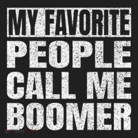 My Favorite People Call Me Boomer Grandfather Fathers Day Hat thumb 2