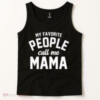 My Favorite People Call Me Mama Tank Top thumb 2