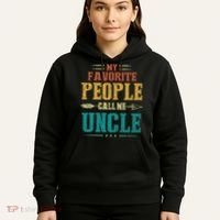 My Favorite People Call Me Uncle Funny Fathers Day Hoodie thumb 5