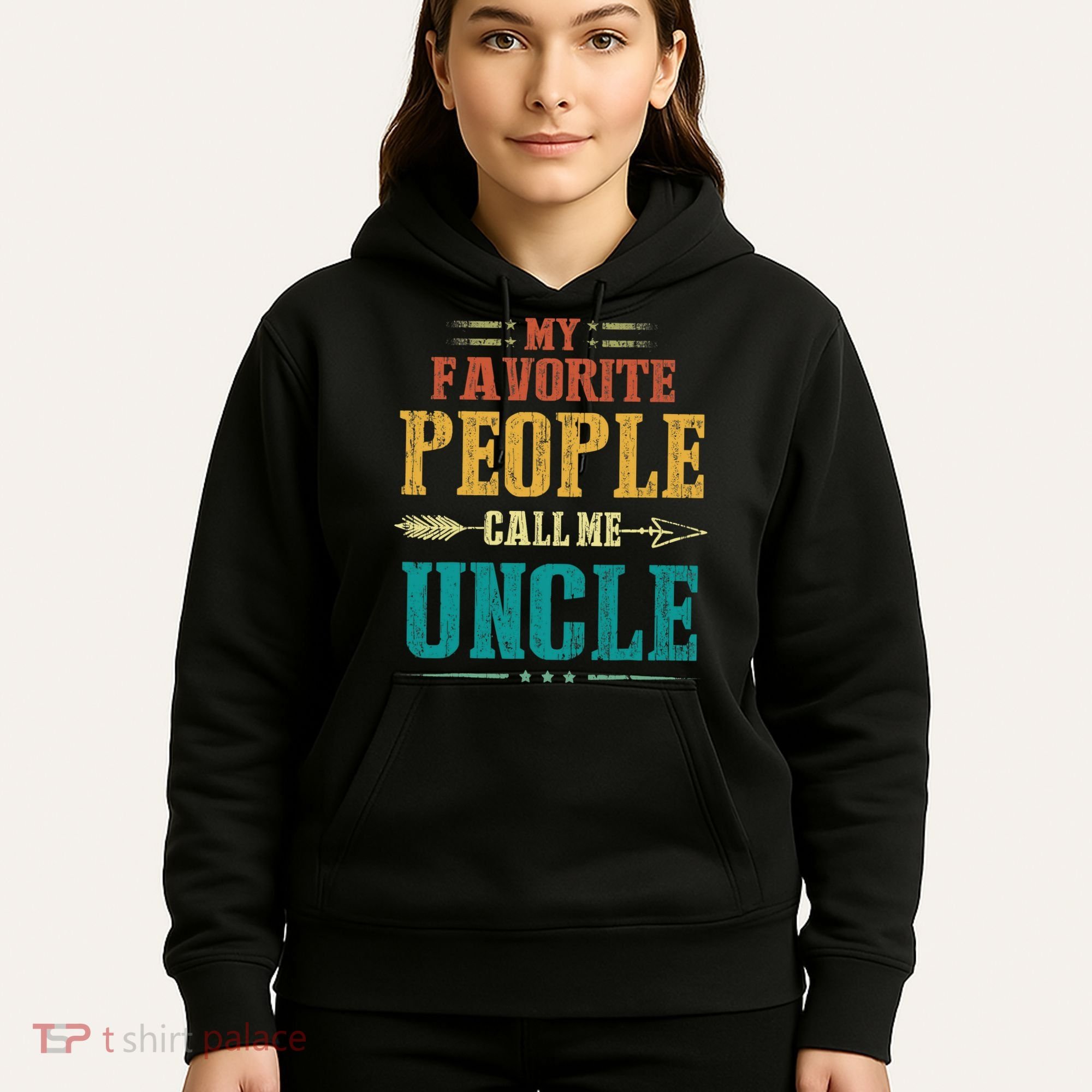 My Favorite People Call Me Uncle Funny Fathers Day Hoodie