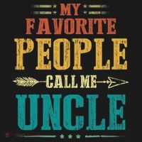 My Favorite People Call Me Uncle Funny Fathers Day Sweatshirt thumb 3