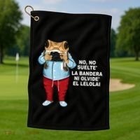 MáS Fotos Puerto Rico Frog Golf Towel thumb 1