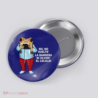 MáS Fotos Puerto Rico Frog Button
