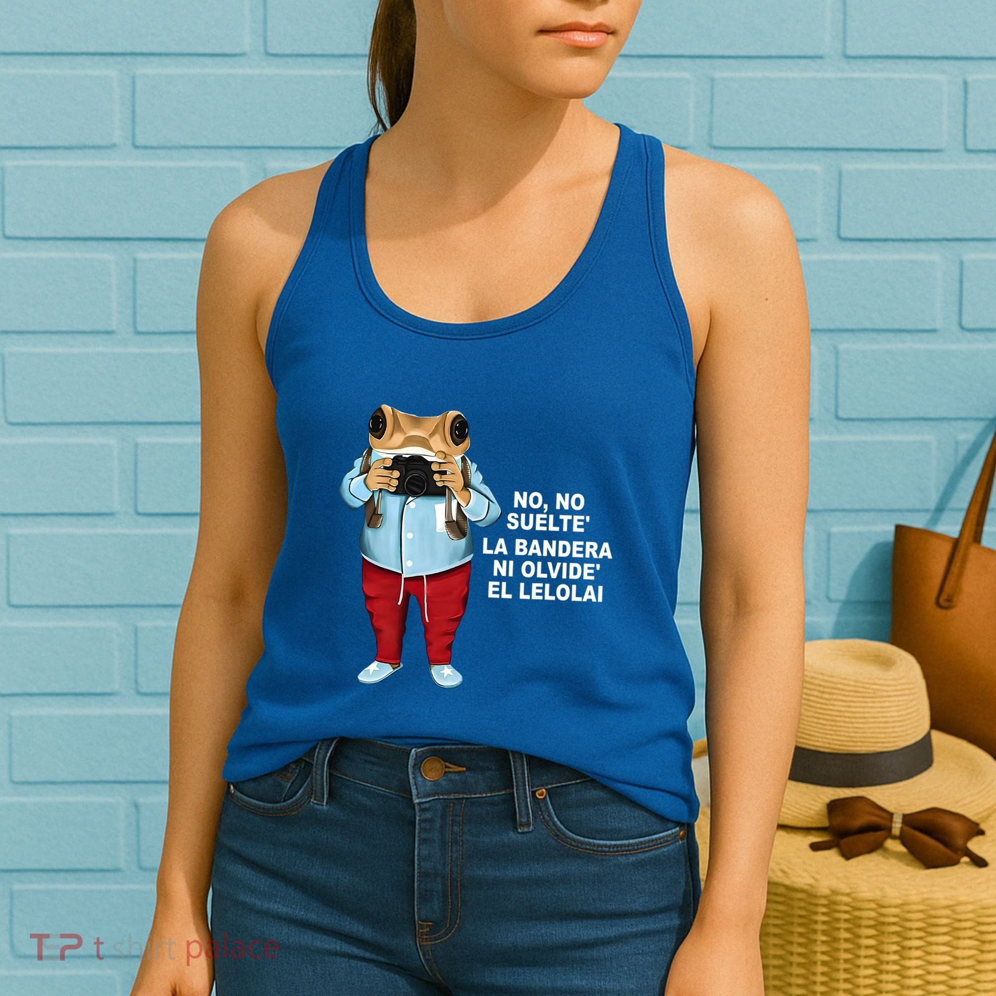 MáS Fotos Puerto Rico Frog Women's Tank Top