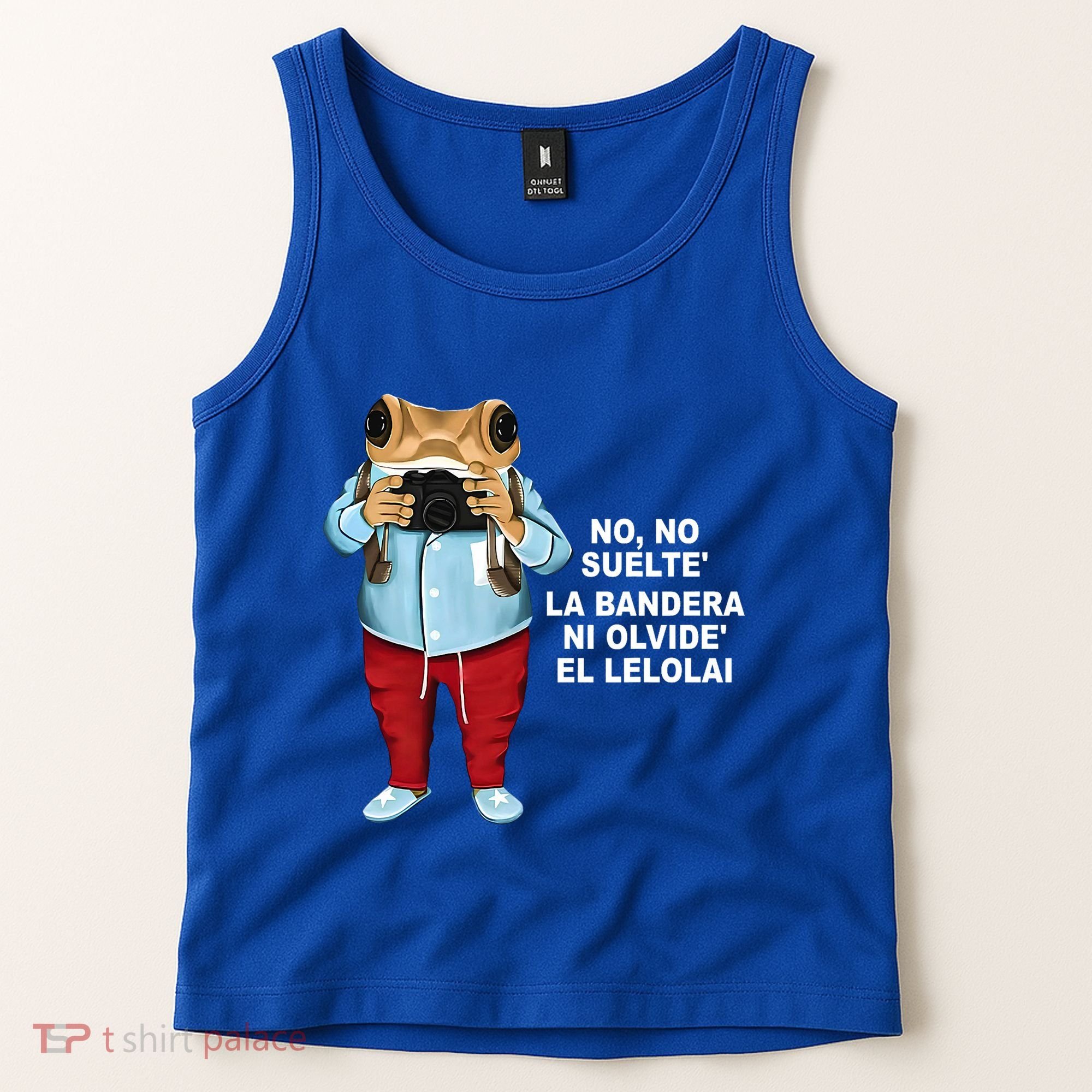 MáS Fotos Puerto Rico Frog Tank Top
