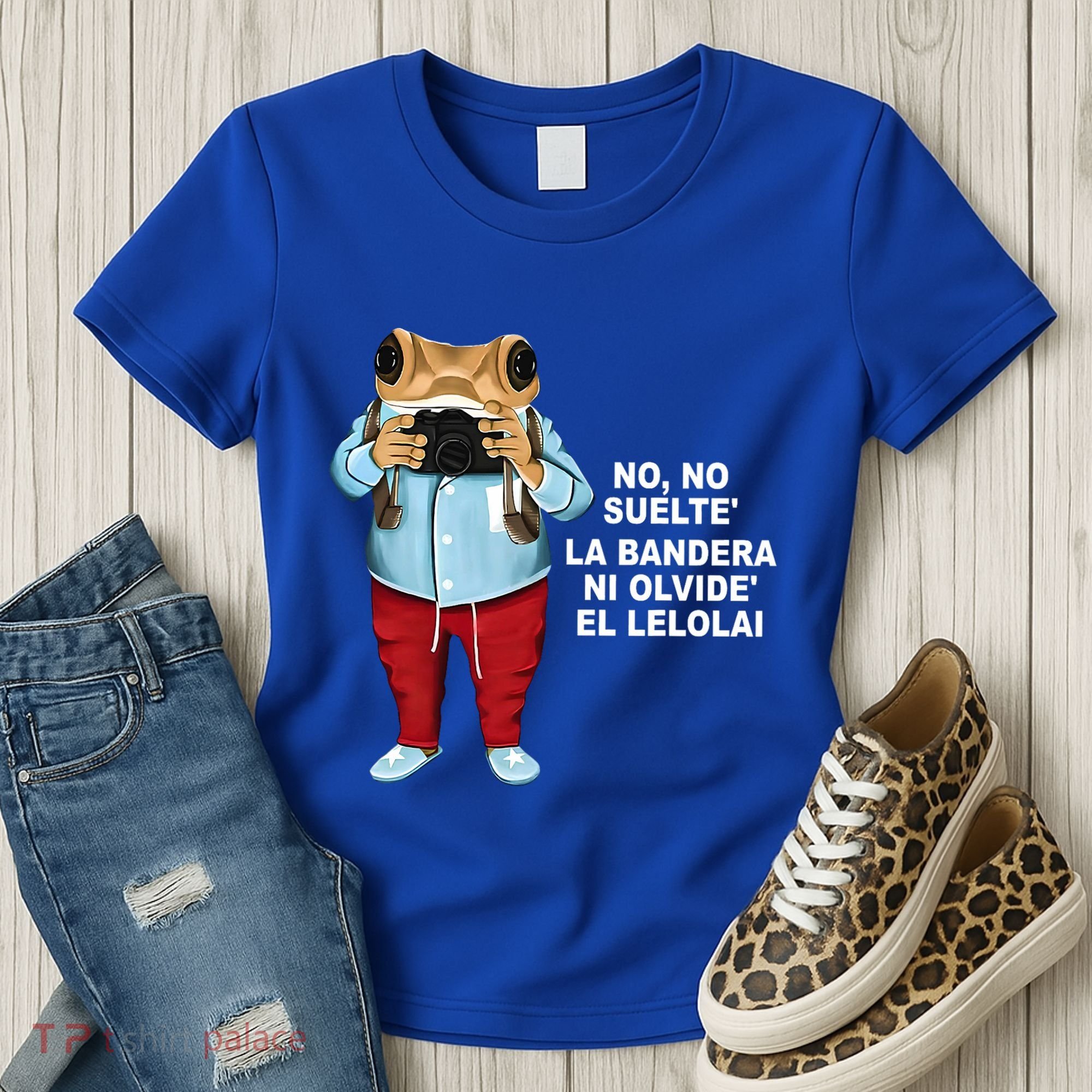 MáS Fotos Puerto Rico Frog Women's T-Shirt