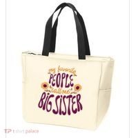 My Favorite People Call Me Big Sister Cute Gift Tote Bag thumb 3