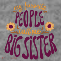 My Favorite People Call Me Big Sister Cute Gift Toddler Hoodie thumb 2