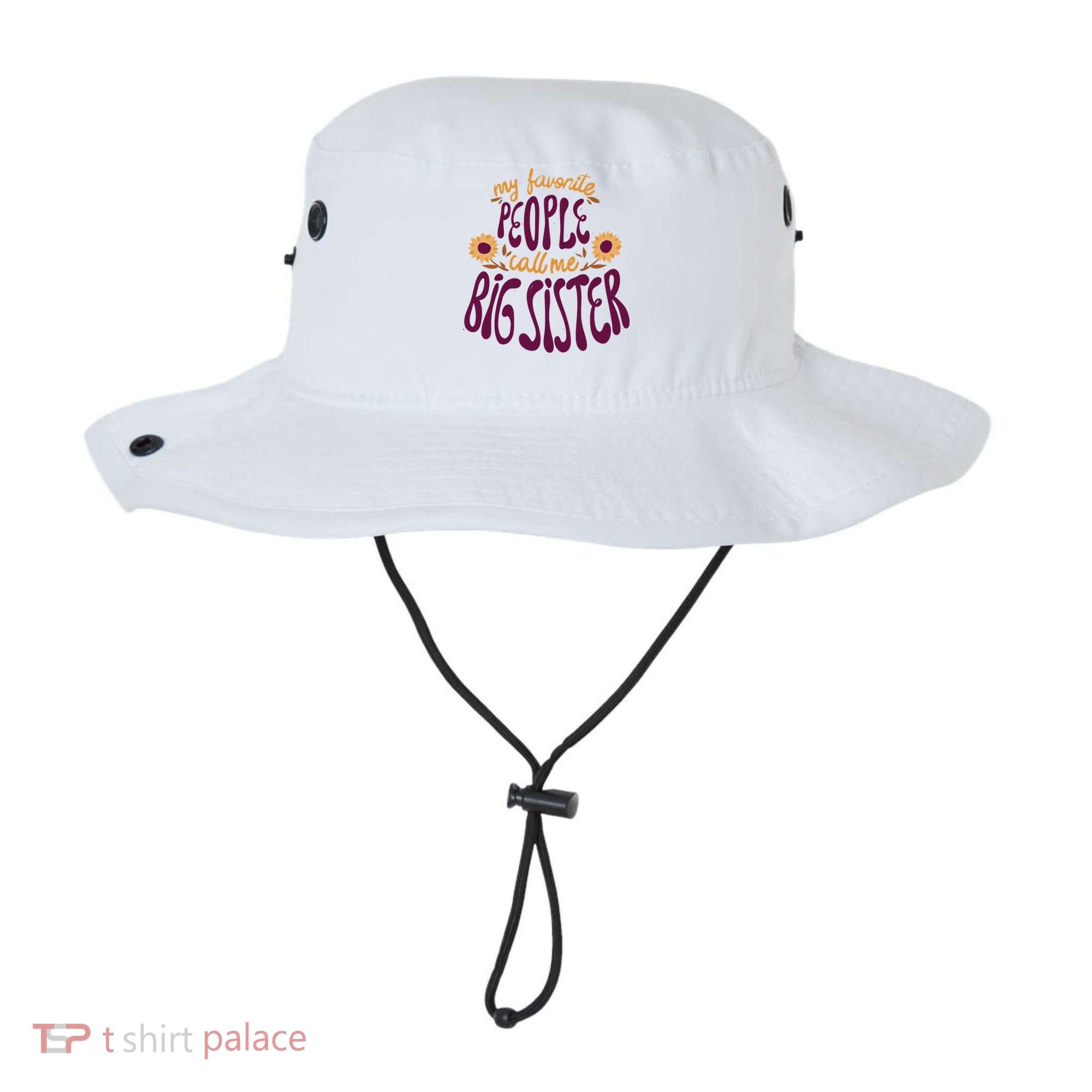 My Favorite People Call Me Big Sister Cute Gift Bucket Hat