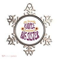 My Favorite People Call Me Big Sister Cute Gift Ornament thumb 0