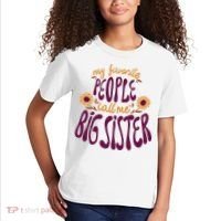 My Favorite People Call Me Big Sister Cute Gift Kids T-Shirt thumb 2