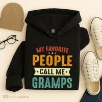 My Favorite People Call Me Gramps Hoodie thumb 4