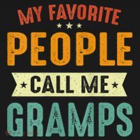 My Favorite People Call Me Gramps Bucket Hat thumb 4
