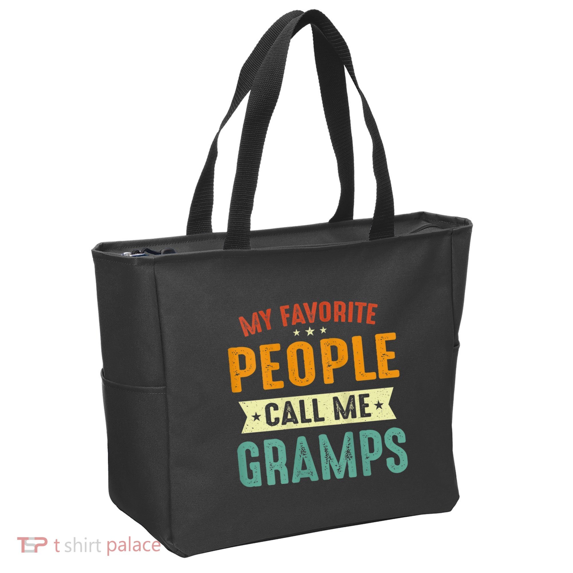 My Favorite People Call Me Gramps Tote Bag
