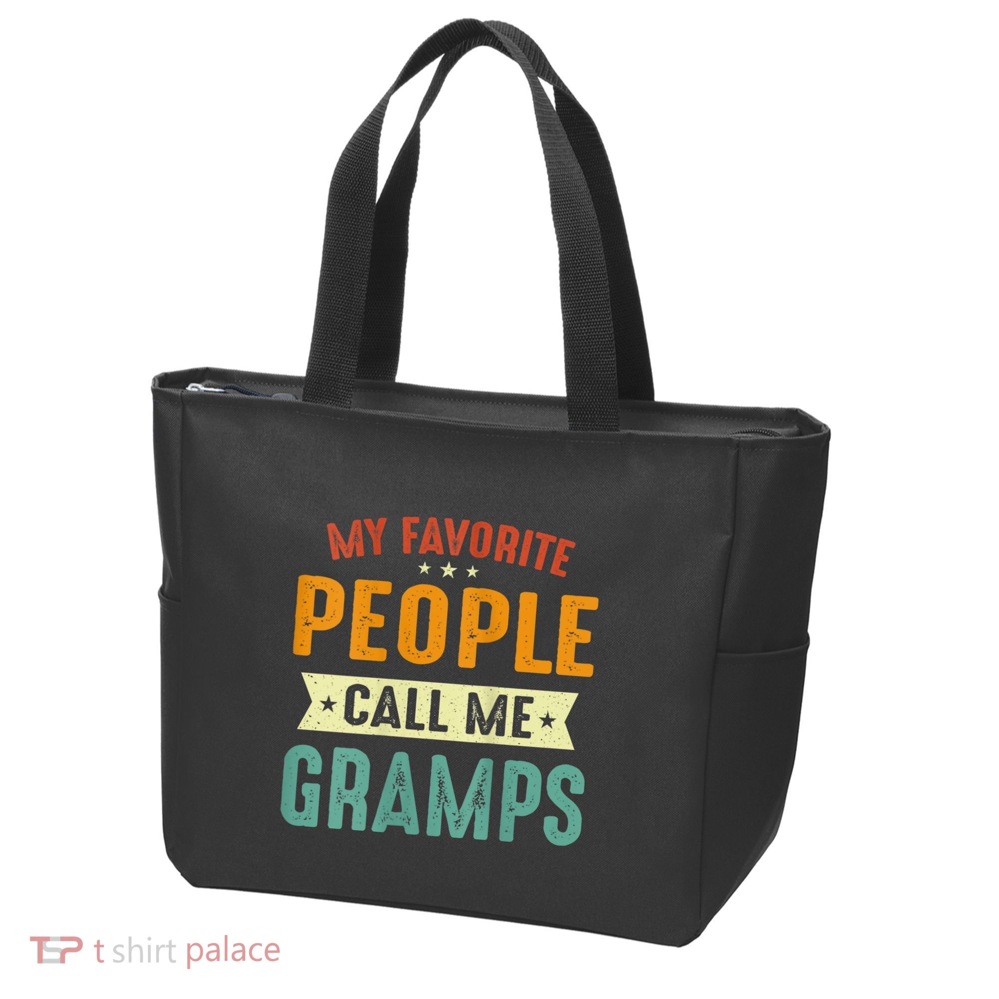 My Favorite People Call Me Gramps Tote Bag