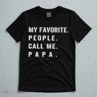 My Favorite People Call Me Papa xmas family matching T-Shirt thumb 5