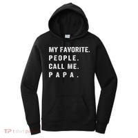 My Favorite People Call Me Papa xmas family matching Women's Hoodie thumb 0