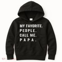 My Favorite People Call Me Papa xmas family matching Kids Hoodie thumb 0