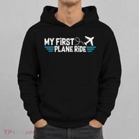 My First Plane Ride My 1st Flight Airplane Hoodie thumb 0