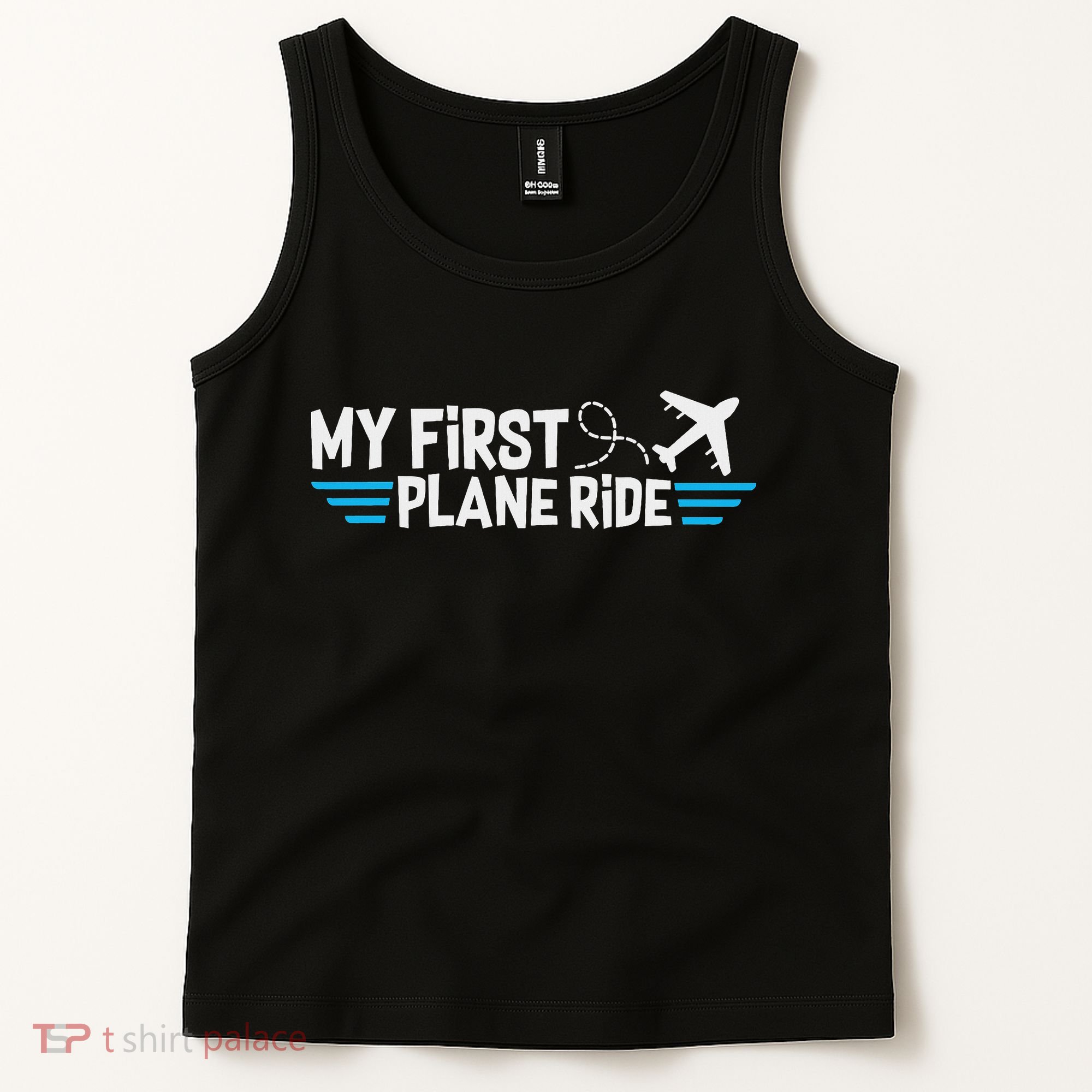 My First Plane Ride My 1st Flight Airplane Tank Top