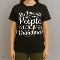 My Favorite People Call Me Grandma T-Shirt thumb 4