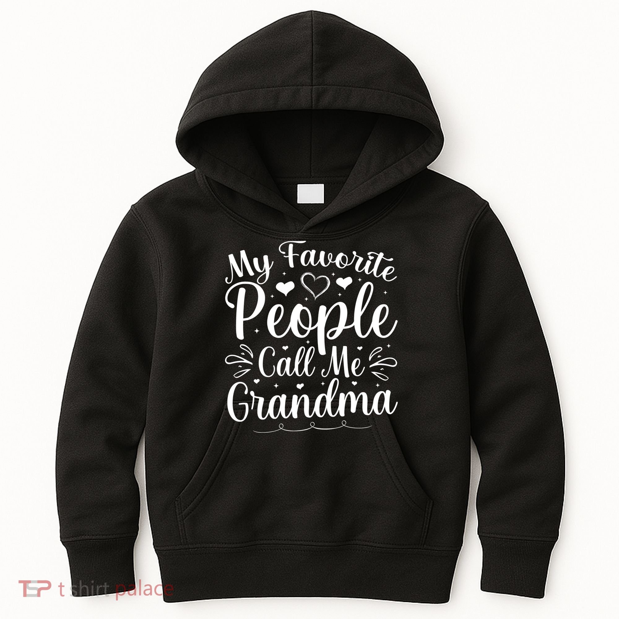 My Favorite People Call Me Grandma Kids Hoodie