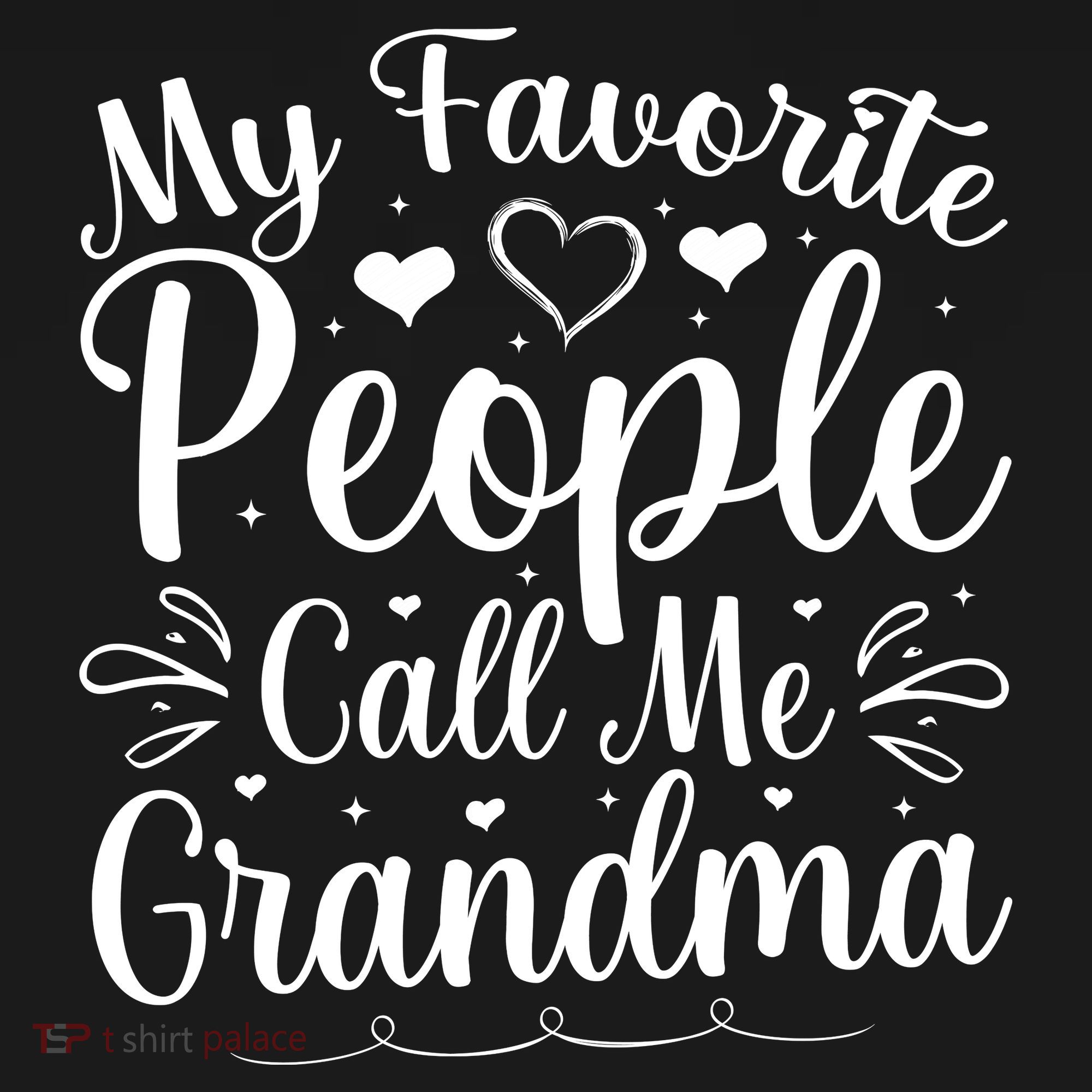 My Favorite People Call Me Grandma Tote Bag