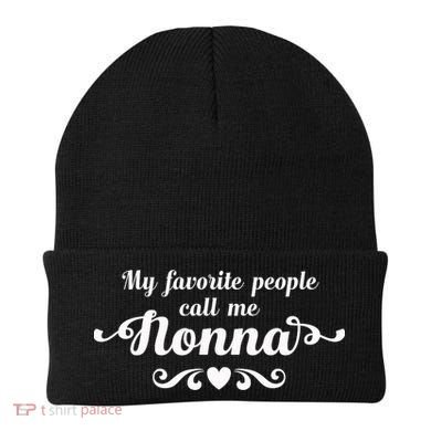 My Favorite People Call Me Nonna Beanie